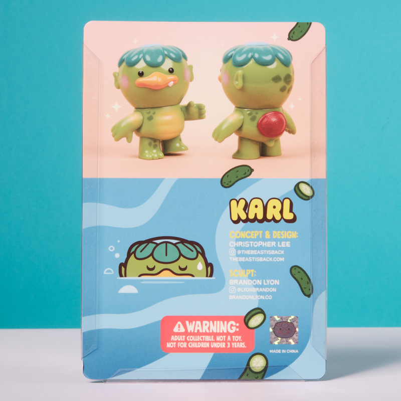 Karl - Soft Vinyl Figure – The Beast Is Back Inc