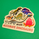 Accurate Dinosaurs - Large Sticker