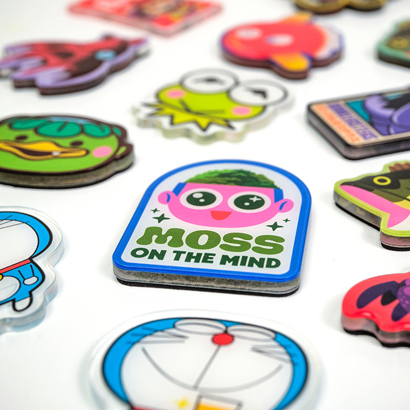 Boraemon - Acrylic Magnet – The Beast Is Back Inc