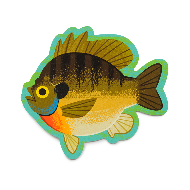 Panfish Sticker Bluegill - Sticker – The Beast Is Back Inc