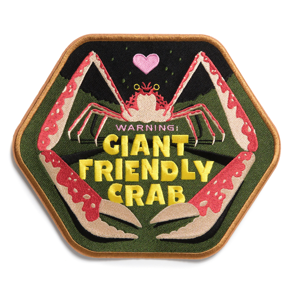 Giant Friendly Crab - GIANT PATCH