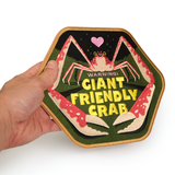 Giant Friendly Crab - GIANT PATCH