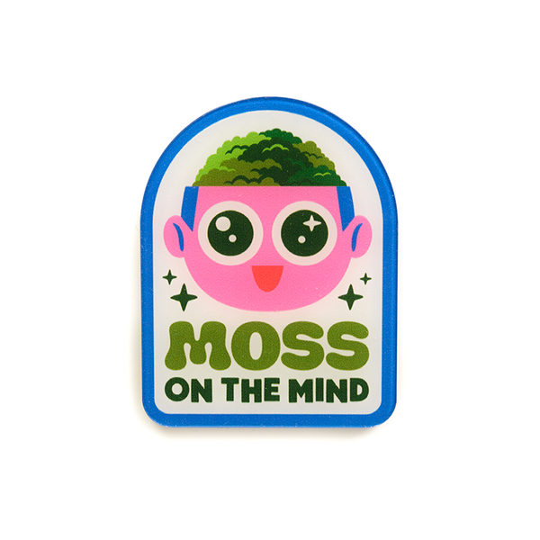Moss on the Mind - Acrylic Magnet