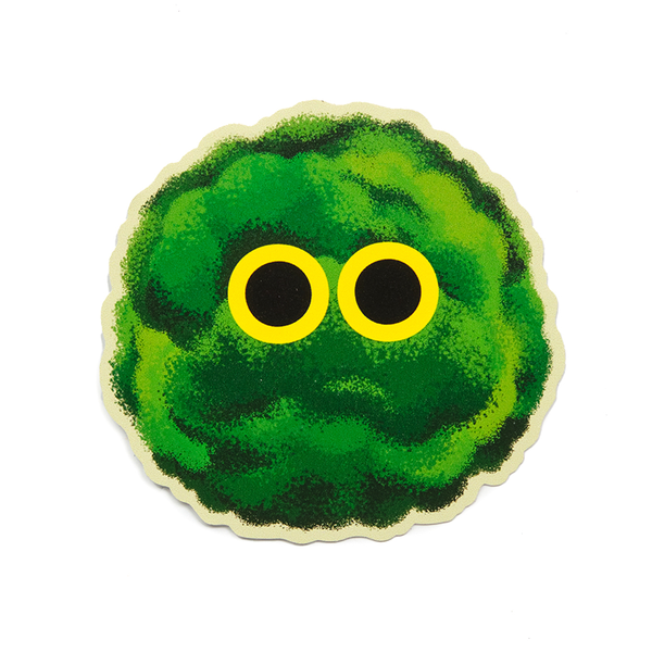 Moss Ball - Sticker