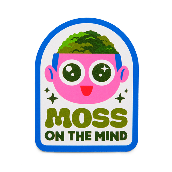 Moss On The Mind - Sticker