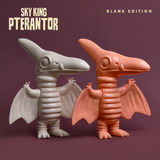 Sky King Pterantor Blank Edition – Soft Vinyl Figure