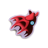 Vampire Squid - Acrylic Magnet