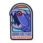 Dunkleosteus Woven Patch