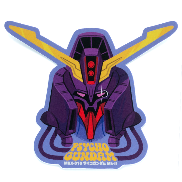 MRX-010 Psycho Gundam Mk II - Sticker – The Beast Is Back Inc MRX-010 Psycho Gundam Mk II - Sticker – The Beast Is Back Inc